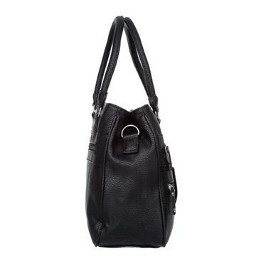 Charm & Shape torebka skóra ekologiczna czarny