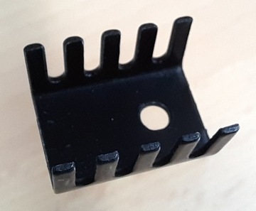 Radiator do TO220 (czarny)