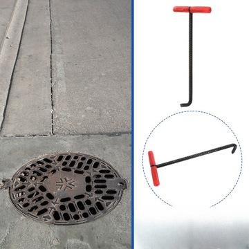 КРЮК ДЛЯ КАНАЛЫ ПОДВЕСНОЙ КРЮК КРЮЧОК ДЛЯ КРЫШКИ КОЛОДЦА