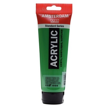 FARBA AKRYLOWA AMSTERDAM 618 PERMANENT GREEN 250ML