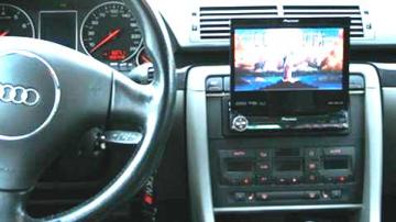 AUDI A4 B6 B7 рамка решетки магнитолы 61562