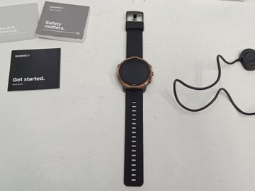Zegarek SPORTOWY Smartwatch SUUNTO 7 Graphite Copper SS050382000 GPS