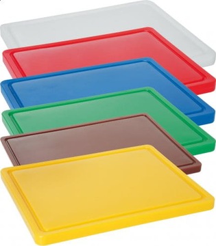 Deska do krojenia HACCP - GN 1/1 biała