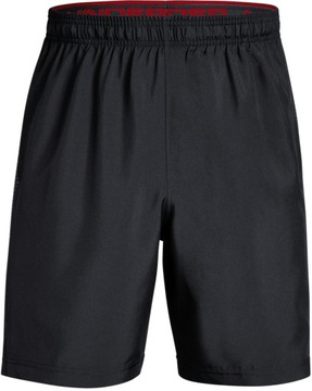 Spodenki męskie Under Armour Woven Graphic Shorts czarne 1309651 003 - S