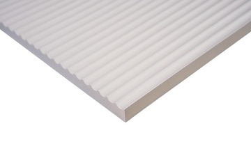 Fronty meblowe MDF ryflowane lamel panel lakierowany na wymiar-wzór U10
