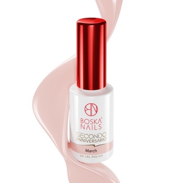 Lakier Hybrydowy Secondo Annivsersario March no 462 Boska Nails 6 ml