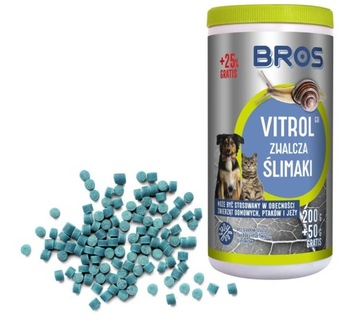 BROS VITROL NA ŚLIMAKI 250g BEZPIECZNY dla ZWIERZĄT