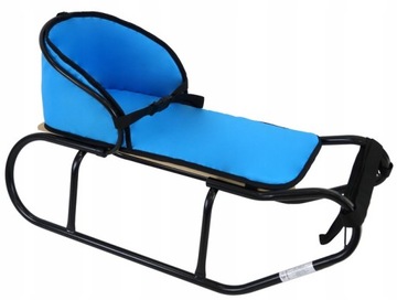 POLSKIE SANKI + OPARCIE + MATERAC + PASY SANKI DLA DZIECKA czarne