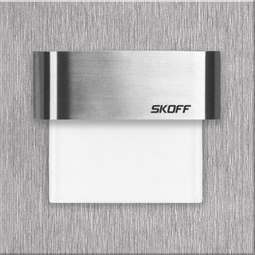 Oprawa schodowa TANGO stal szlif 0,8W 6500K 10V ML-TAN-K-W-1-PL-00-0