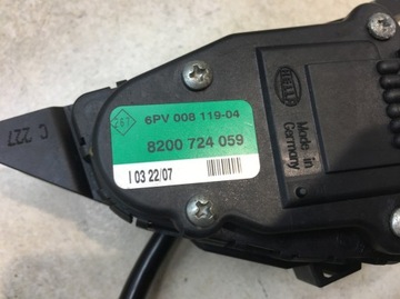 ГАЗОВЫЙ ПОТЕНЦИОМЕТР MOVANO I 2.2 DTI 8200724059