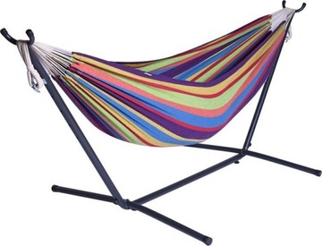 D361 Vivere wielokolorowy Hamak 249x109x104cm