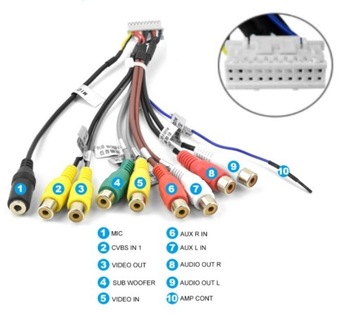 RADIO ANDROID TOYOTA RAV4 NAWIGACJA GPS 2001-2006 KAMERA MIKROFON