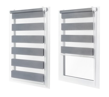 ROLETA DZIEŃ I NOC 86x230 CM Z NAPINACZEM