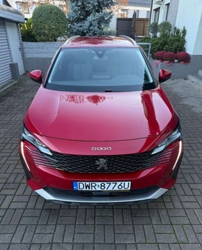 Peugeot 5008 II Crossover Facelifting 1.2 PureTech 130KM 2021 Peugeot 5008 POLIFT Kamera Cofania Benzyna Manual, zdjęcie 13