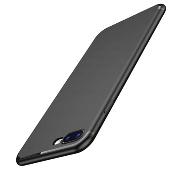Etui Slim Silikon Matt Do IPHONE 7/8 PLUS + SZKŁO