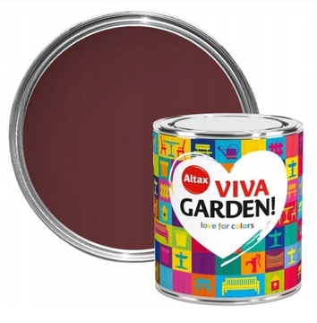 VIVA GARDEN EXTERIOR PAINT выбранных цветов, указанных в описании, 0,75 л.