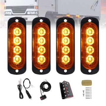 СВЕТОДИОДНЫЕ СИГНАЛЬНЫЕ ЛАМПЫ ЭВАКУАТОР ПОМОЩЬ СТРОБОСКОПЫ ПЛЯЖ ДЛЯ МАНЕКОНА ОРАНЖЕВЫЙ