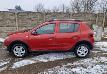 Dacia Sandero II Hatchback 5d TCe  90KM 2014 Dacia Sandero Stepway 90KM 1wlasciciel Alu Czujniki Parkowania Zarejestro, zdjęcie 3