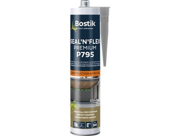 BOSTIK P795 - Uszczelniacz PU, czarny 600ml
