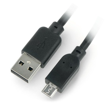 Кабель USB 2.0 Hi-Speed-черный-1м.