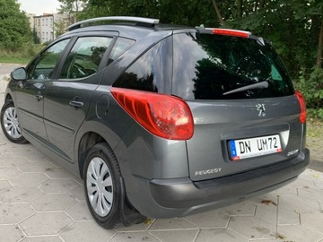 Peugeot 207 SW 1.6 VTi 120KM 2009 Peugeot 207 SW Opłacony Benzyna Klima, zdjęcie 5