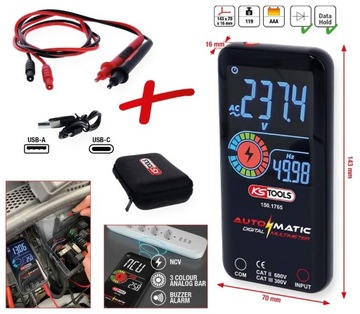 Мультиметр KS Tools 150.1765