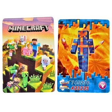 КОЛЛЕКЦИОННЫЕ КАРТЫ MINECRAFT MEGA BOX 288 КАРТ