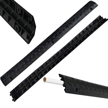 ПОРОГ ПРОКЛАДКИ КАБЕЛЯ ЧЕРНЫЙ ПОРОГ НАКЛАДКА КРЫШКА ЗАЩИТА КАБЕЛЯ 6м 600см