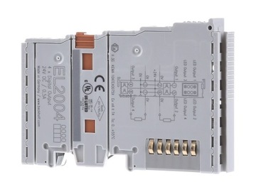 Moduł cyfrowy Fieldbus 0 In / 4 Out EL2004 – Beckhoff