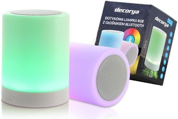 ЦВЕТНАЯ RGB СВЕТОДИОДНАЯ ЛАМПА С BLUETOOTH ДИСКО-ДИНАМИКОМ ДЛЯ ДЕТСКОЙ КОМНАТЫ