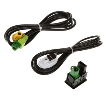 RCD510+310+300+RNS315 AUX USB-кабель-переключатель подходит