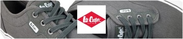 Мужские кроссовки LEE Cooper Shoes темно-серые из ткани Кроссовки 2233M 44