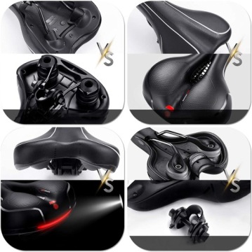 КОМФОРТНОЕ ВЕЛОСИДЕНЬЕ, ЭРГОНОМИЧНОЕ ВЕЛОСИДЕНЬЕ, ШИРОКОЕ