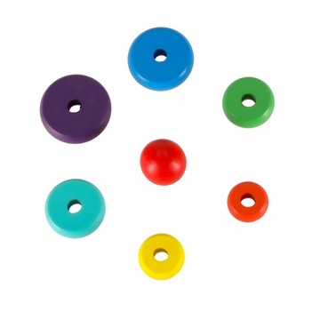 ПИРАМИДА-СОРТИРОВЩИК ДЕРЕВЯННАЯ ПАЗЛ МОНТЕССОРИ ЦВЕТНЫЕ БЛОКИ БАШНЯ