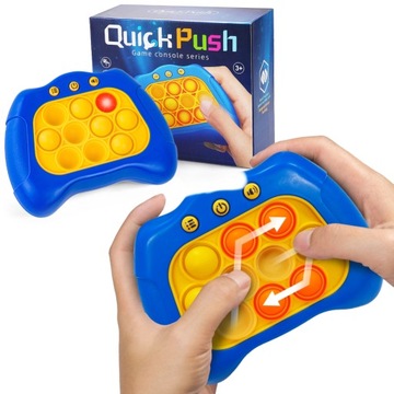 АНТИ-СТРЕСС Игра Аркада СЕНСОРНАЯ Push Game POPIT PUSH BUBBLE Pad