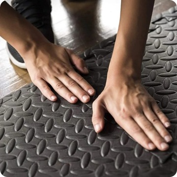 КОВР ПАЗЗЛ НАПОЛЬНЫЙ ДЛЯ ТРЕНАЖЕРОВ ТРЕНАЖЕРА, ТОЛСТАЯ РЕЗИНА