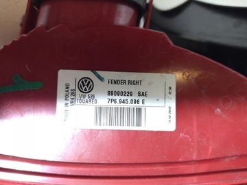 7P6945096E SVĚTLO ZADNÍ PRAVÁ PRAVÝ VW TOUAREG 7P