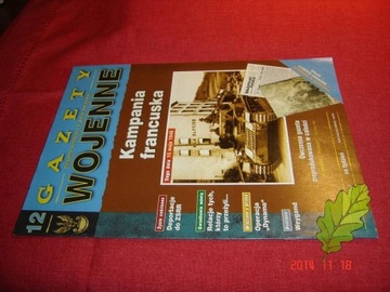 Gazety Wojenne nr 12 Kampania francuska