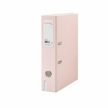 Segregator A4 2-ringowy z dźwignią 8cm szkolny biurowy rose EMBOSS OUTLET
