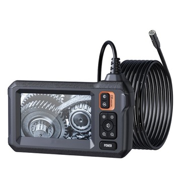Kamera Inspekcyjna Warsztatowa Endoskop 5M FULL HD LCD IPS do SILNIKA RUR