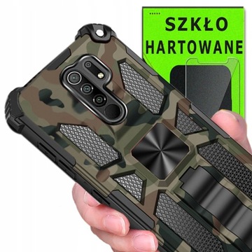 PANCERNE etui OXYGEN GTX do REDMI 9 + szkło 9H
