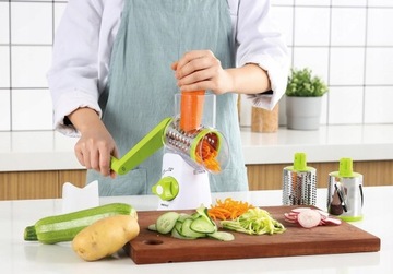 БАРАБАННАЯ СЛАЙСЕР ДЛЯ ОВОЩЕЙ, СЫРА, ОРЕХОВ, 3в1