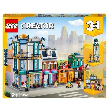LEGO CREATOR 31141 GŁÓWNA ULICA 3W1