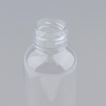 Puste butelki Pusta butelka z zakrętką Butelka wielokrotnego użytku ze złotą nakrętką