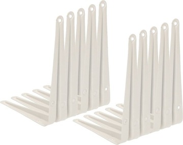 KĄTOWNIK POD PÓŁKĘ 10X WSPORNIK PODPÓRKA 17,5X15CM