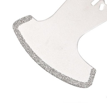 Осциллирующий многофункциональный инструмент из 4 предметов для удаления затирки и врезной резки металла.