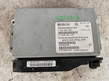 PEUGEOT 407 STEROWNIK SKRZYNI BIEGÓW 0260002922