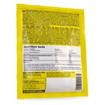 OLIMP WHEY PROTEIN COMPLEX 37 г WPI WPH PROTEIN WPC