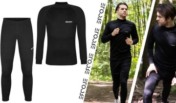 МУЖСКОЕ ТЕРМАЛЬНОЕ БЕЛЬЕ, КОМПЛЕКТ XXL, УТЕПЛЕННЫЙ С НАКЛАДКОЙ, НАНО СЕРЕБРЯНЫЙ СЕРЕБРЯНЫЙ