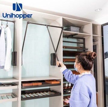 Вешалка для пантографа/гардероба 830-1150 SOFT CLOSE